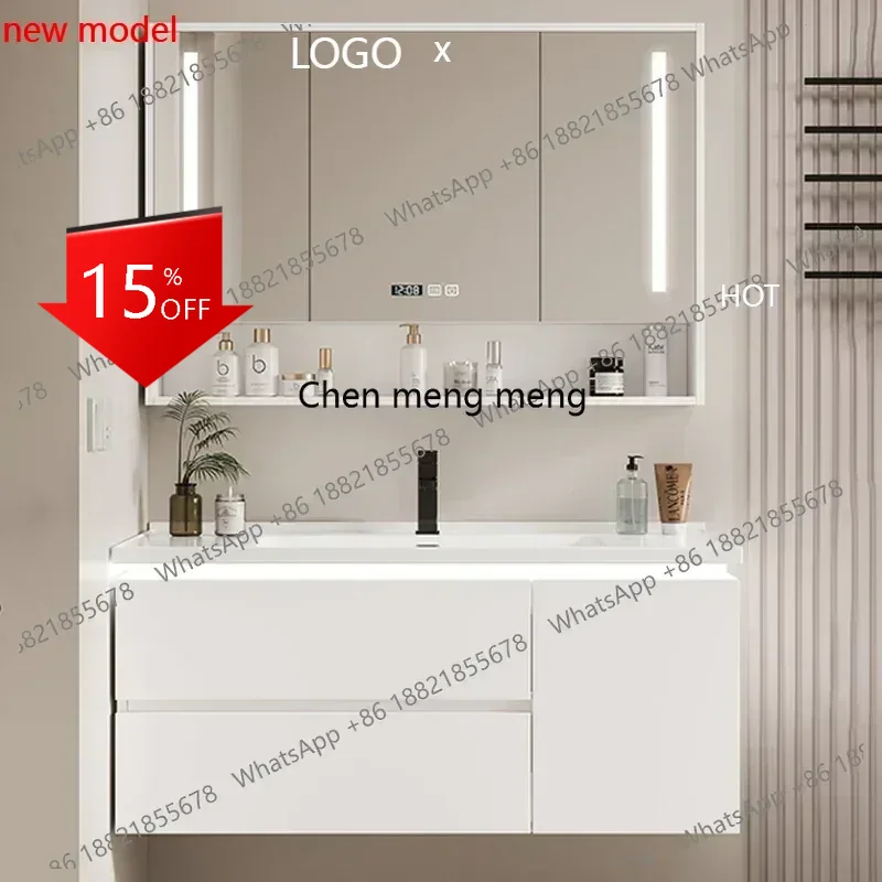 Home Bathroom Vanity Combo - Asmt49 Ceramic Integrated Bathroom Cabinet Hand