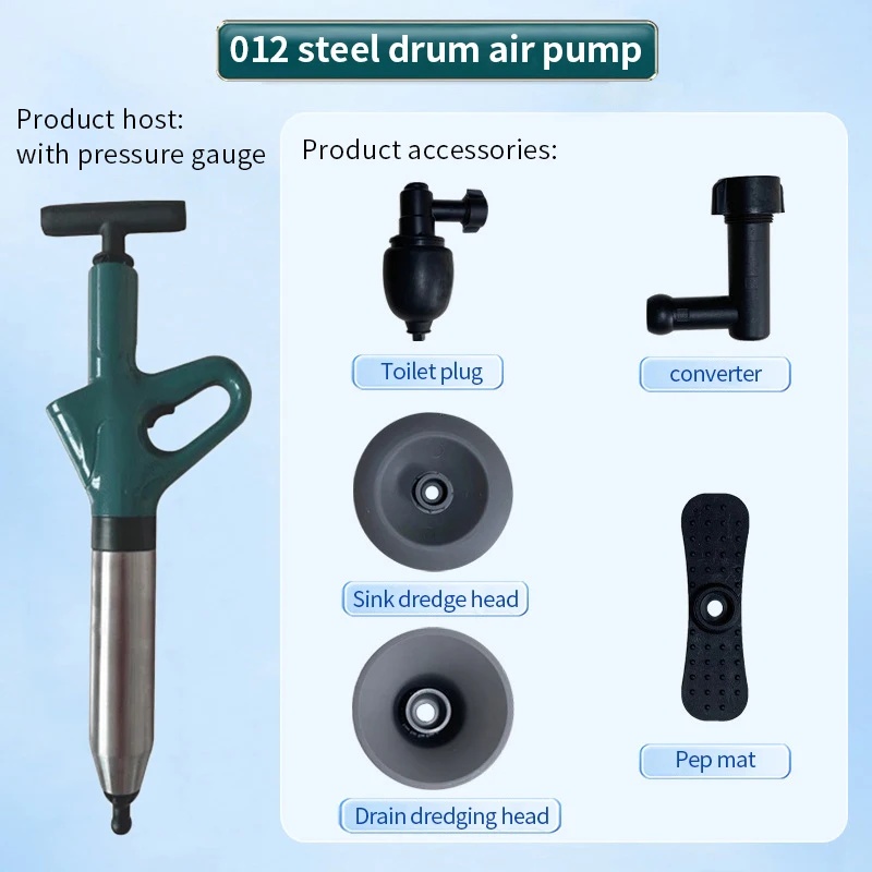 Pneumatic Toilet Dredger Stain - Plunger Toilet review and price