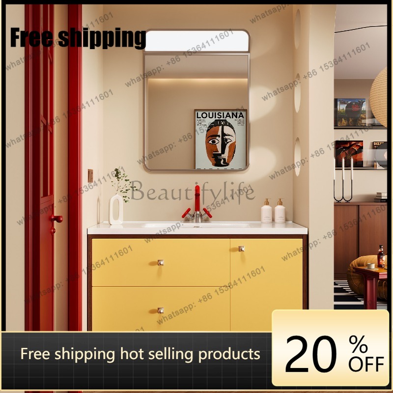 LJY Sink Wall Bathroom Cabinet - Home Bathroom Vanity Combo review and price